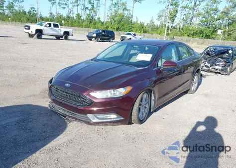 2018 Ford Fusion Se from USA, damaged, VIN 3FA6P0HD7JR176340